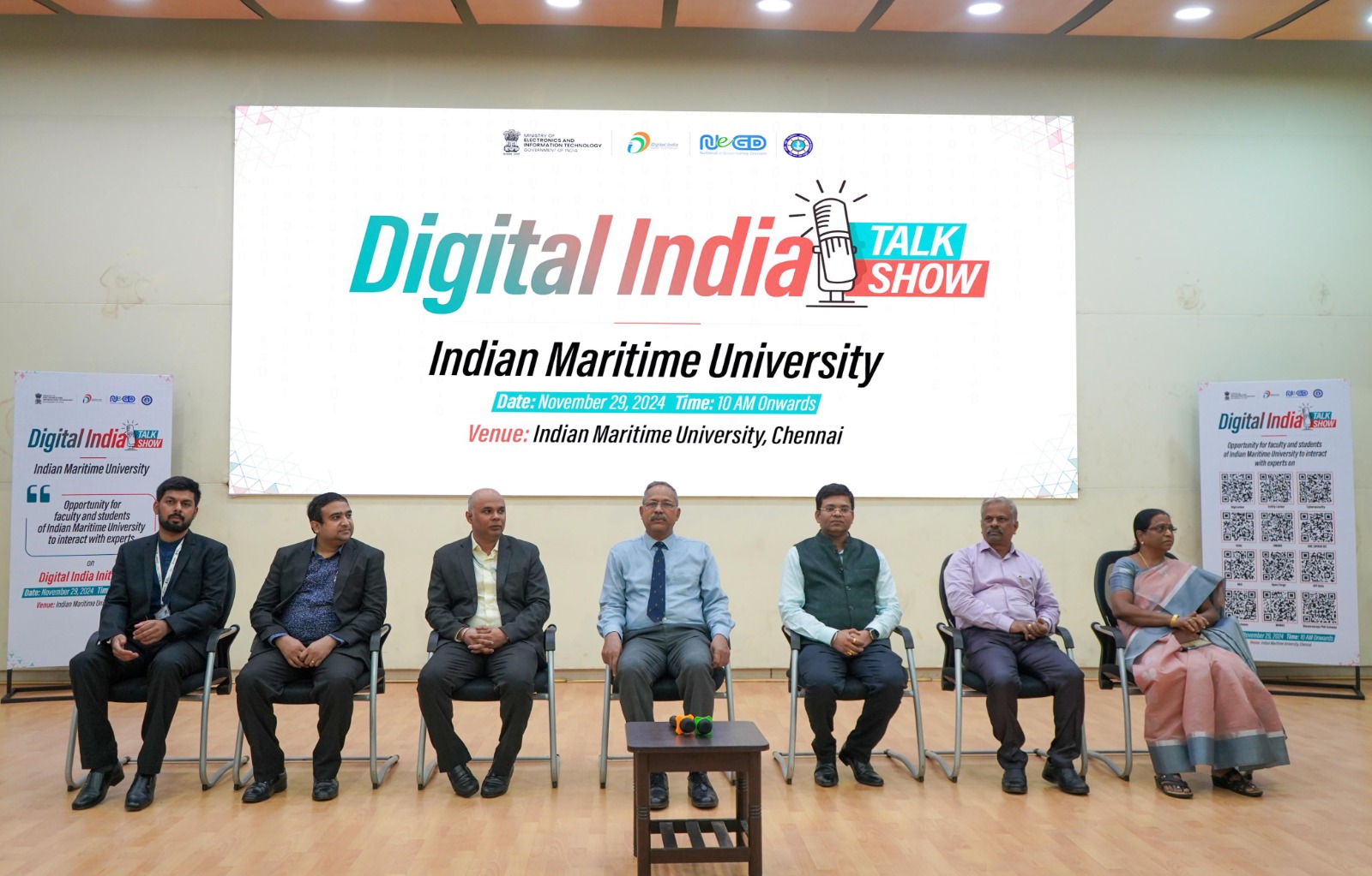 ‘Digital India Talk Show’ cum Interactive Session at the Indian Maritime University, Chennai
