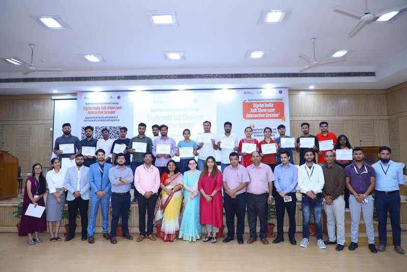 Digital India Awareness University Workshop cum Digital India Talk Show at University of Delhi
